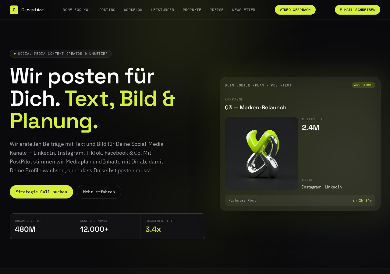Cleverbizz Website